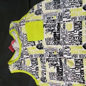 Monster high girls PJ top